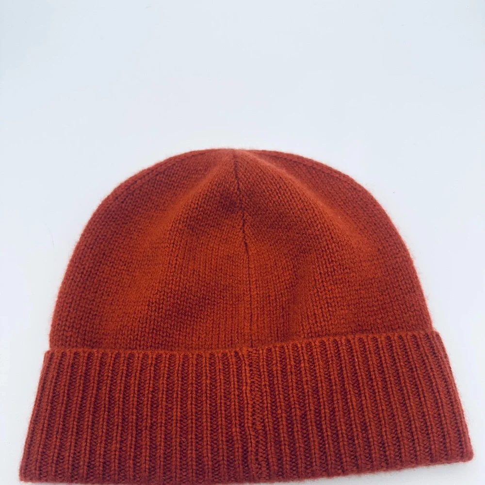 Charter Club Cashmere Cuffed Beanie Hat Women's One Size BRONZE PECAN